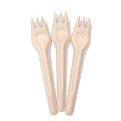 Compostable Forks (fibre)